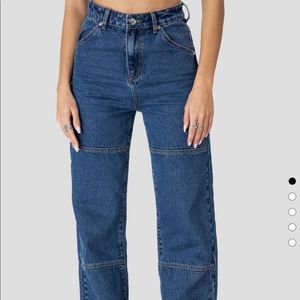NWT adika wide jeans